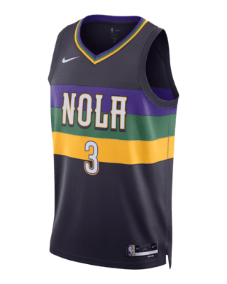 Jersey Swingman de la Nike Dri-FIT Zion New Orleans Pelicans City Edition.