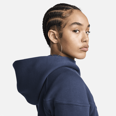 Damska bluza piłkarska z kapturem i zamkiem na całej długości Nike Paris Saint-Germain Tech Fleece Windrunner