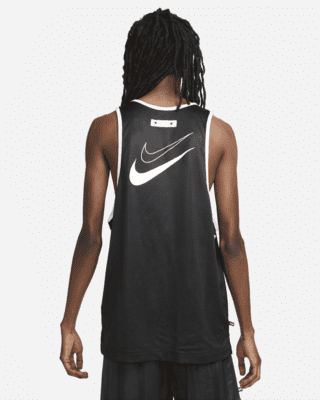 Nike Dri-fit Mesh Basketball Jersey Silver