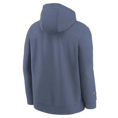 New England Patriots Rivalry Club Big Kids' Nike NFL Pullover Hoodie