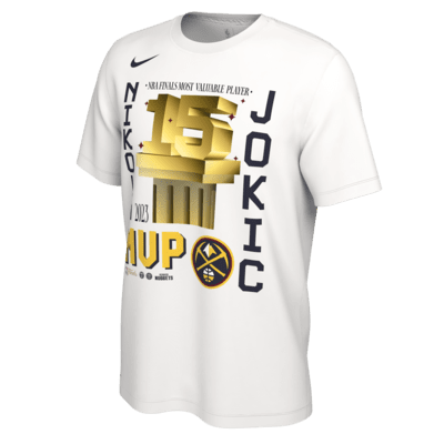 Playera Nike MVP de las finales de la NBA para hombre Nikola Jokić ...