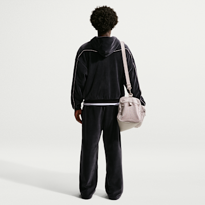 LeBron Men's Velour Full-Zip Basketball Hoodie