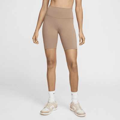 Shorts da ciclista 20 cm a vita alta Nike One – Donna