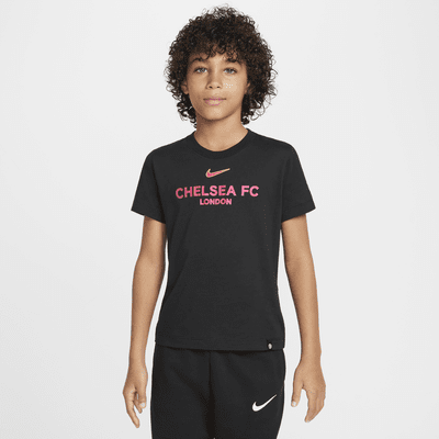 Chelsea F.C. Older Kids' Nike Football T-Shirt