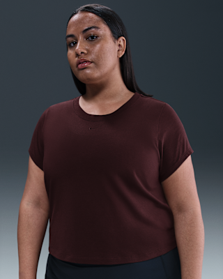 Женская футболка Nike Sportswear Chill Knit Cropped (Plus Size)