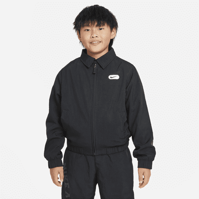 Kids black shop nike jacket