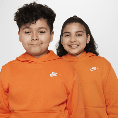 Nike Sportswear Club Fleece Big Kids' Pullover Hoodie (Extended Size)