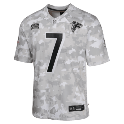 Jersey Nike Dri-FIT de la NFL Limited para niños talla grande Bijan Robinson Atlanta Falcons Salute to Service