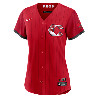 Cincinnati Reds City Connect Women's Nike MLB Stadium Jersey from Nike - $180