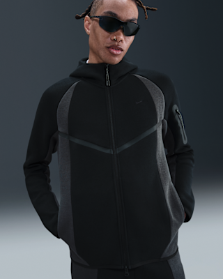 Мужская куртка Nike Tech Color-Block Full-Zip Fleece Windrunner для бега