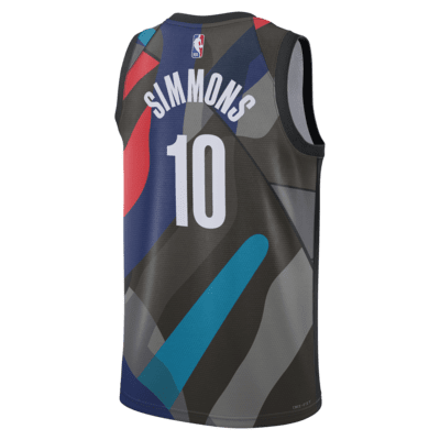 Brooklyn Nets Nike City Edition Swingman Jersey 23 - Custom - Youth