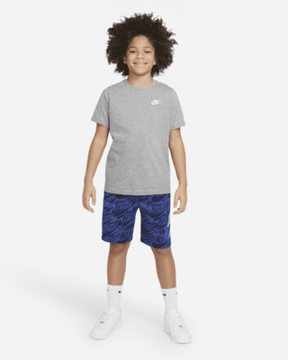 Boys Toddler Sportswear Read Allover Print French Terry Shorts in Black/Black Size 2 Toddler Cotton/Polyester/Fleece Finish Line Sport & Swimwear Sportswear Sports Shorts 