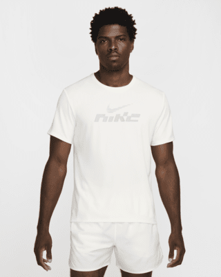 Мужские шорты Nike Miler Flash Dri-FIT UV Short-Sleeve Top для бега