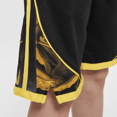 Golden State Warriors Nike Dri-FIT NBA Swingman Shorts für ältere Kinder