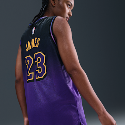 LeBron James Los Angeles Lakers 2024/25 City Edition Men's Nike Dri-FIT NBA Swingman Jersey