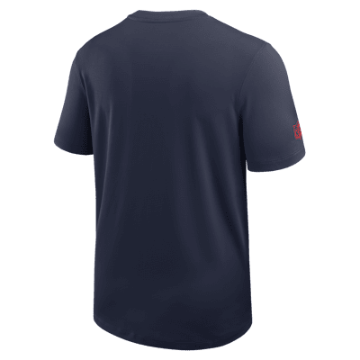 New England Patriots Sideline Coach Men's Nike Dri-FIT NFL Top