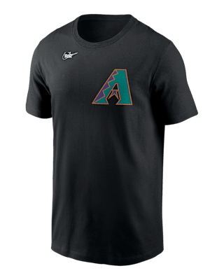 Мужская футболка Arizona Diamondbacks Cooperstown Wordmark Nike MLB