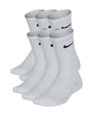 Детские носки Nike Everyday Kids' Cushioned Crew Socks (6 Pairs)