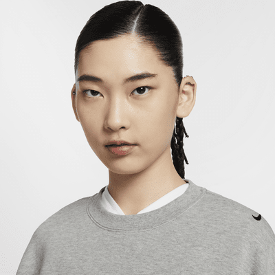 Nike Sportswear 女款寬版毛圈布短上衣