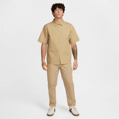 Nike Club Men's Short-Sleeve Button-Down Shirt