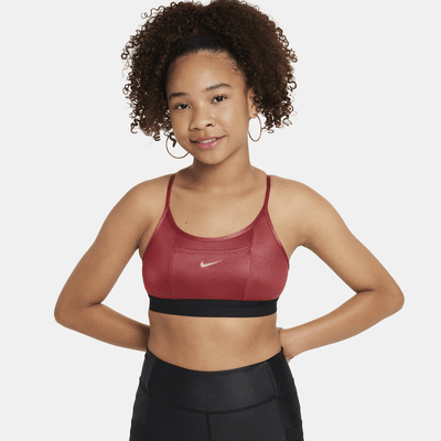 NIKE Nike Dri-FIT Indy Cortez Women's Sports Bra, Red Women's Athletic  Tops