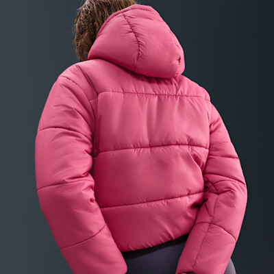 Ledig huvjacka Nike Sportswear Classic Puffer Therma-FIT för kvinnor