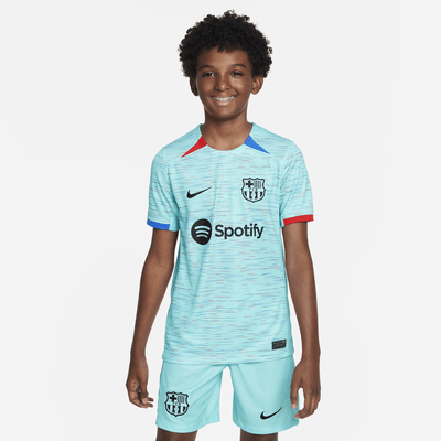 FC Barcelona 2023/24 Stadium Third Nike Dri-FIT Fußballtrikot für ältere Kinder