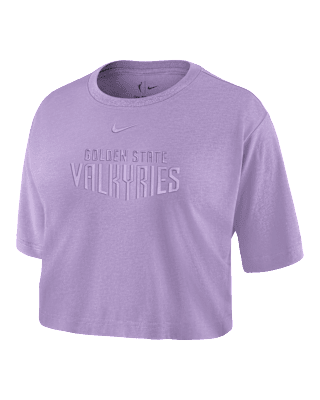 Женская футболка Golden State Valkyries Nike WNBA Cropped