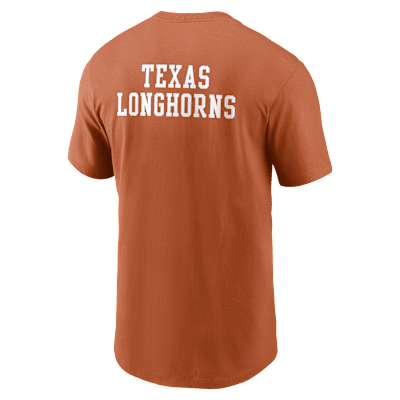 Texas 2-Hit Stacked Men's Nike College T-Shirt