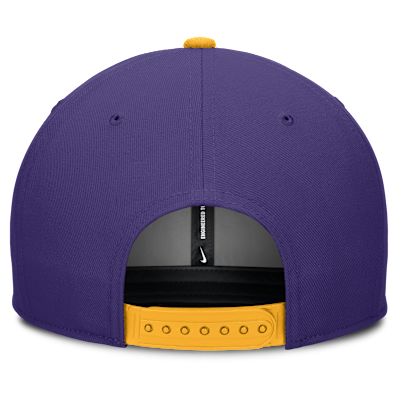 LSU Legacy Script Men's Nike Dri-FIT College Adjustable Hat