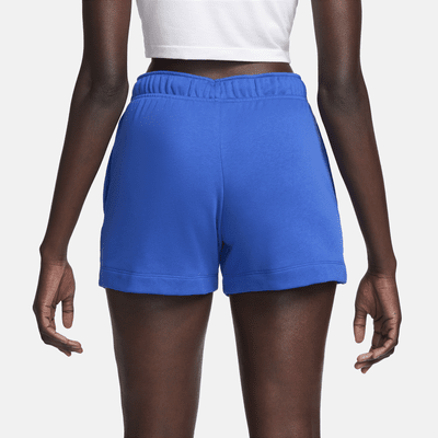 Shorts de tiro medio para mujer Nike Sportswear Club Fleece