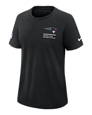 Женская футболка New England Patriots Crucial Catch Nike Dri-FIT NFL