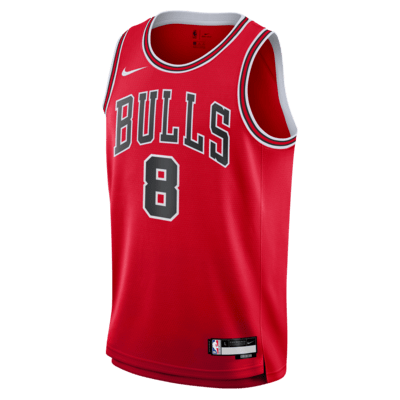 Zach LaVine Chicago Bulls 2023/24 Icon Edition Big Kids' Nike NBA Swingman Jersey