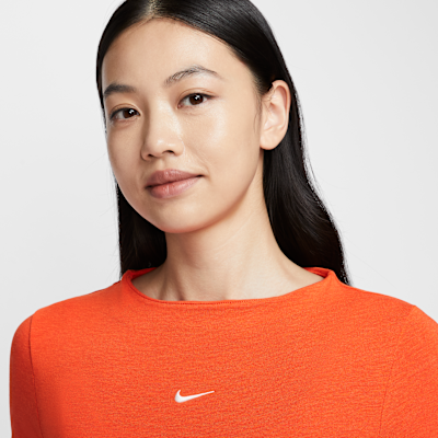 Nike Sportswear Chill Knit Women's Tight Short-Sleeve Mock-Neck Top