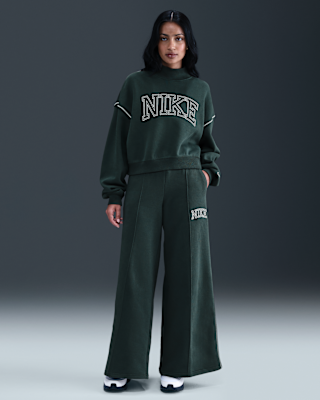 Женские  Nike Sportswear Phoenix Fleece Wide-Leg Sweatpants