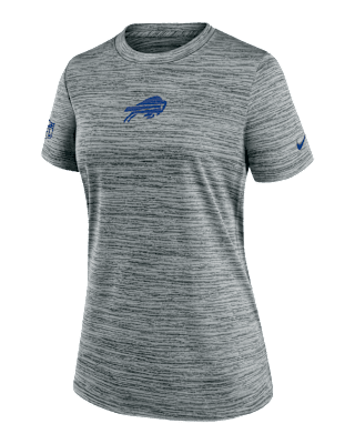 Женская футболка Buffalo Bills Sideline Team Issue Velocity Nike Dri-FIT NFL