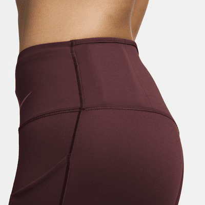 Legging taille mi-haute à maintien supérieur et coupe longue avec poches Nike Go pour femme