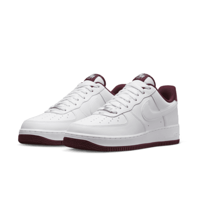 nike air force 1 bordeaux low