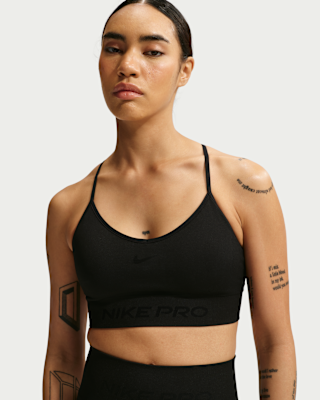 Женские  Nike Pro Seamless Light-Support Padded Sports Bra