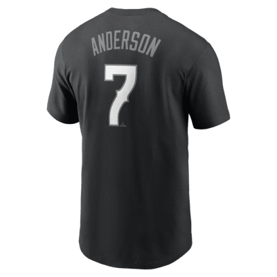 Tim Anderson Chicago White Sox City Connect Fuse Men's Nike MLB T-Shirt