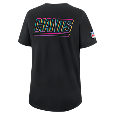 New York Giants Crucial Catch Women's Nike Dri-FIT NFL T-Shirt