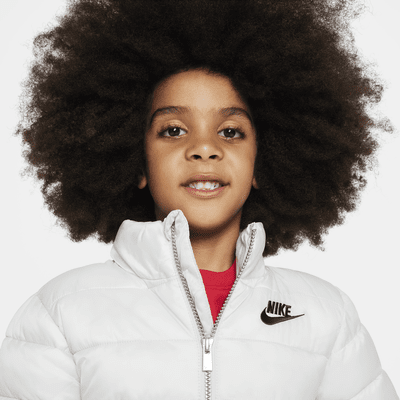 Chamarra acolchada para niños de preescolar Nike Solid