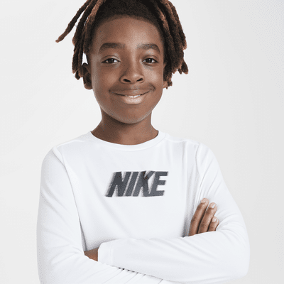 Nike Dri-FIT Multi+ Big Kids' (Boys') Long-Sleeve Top