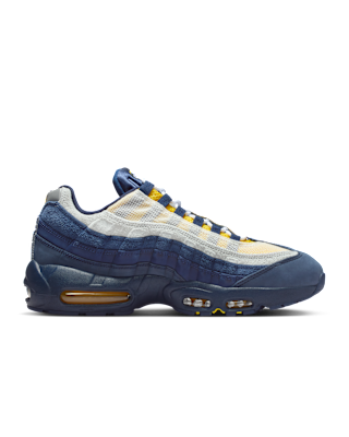 Nike SB Air Max 95 x Eric Koston「黑藍色與速度黃」