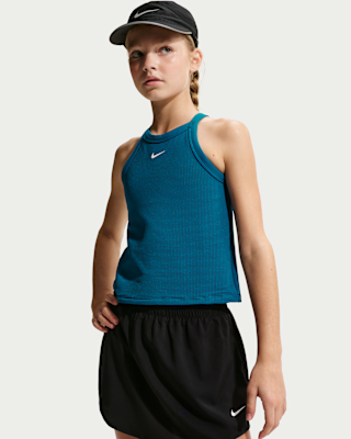 Детские  Nike Girls' High-Neck Tank Top