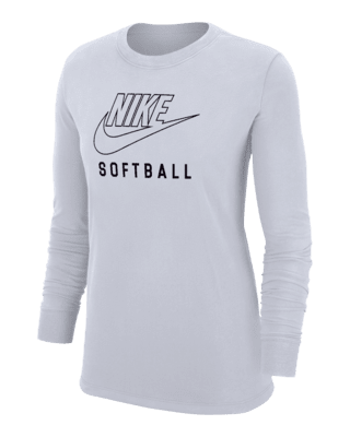 Женская футболка Nike Swoosh Softball Long-Sleeve