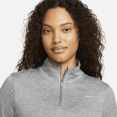 Camisola de running com fecho a 1/4 e proteção UV Nike Swift para mulher