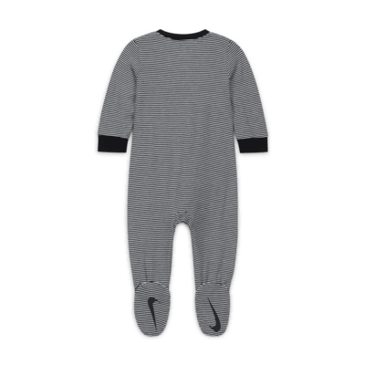 Nike Baby Essentials Baby (0-9M) Striped Footed Coverall