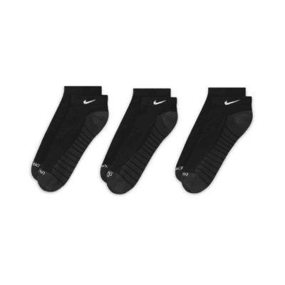 Nike Everyday Max Cushioned Training No-Show Socks (3 Pairs)