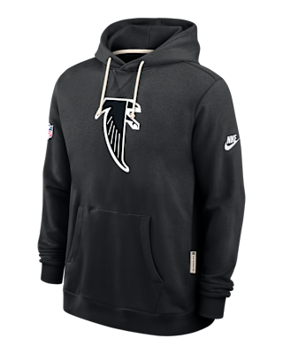 Мужское худи Atlanta Falcons Alt Offensive Set Play Sideline Nike Dri-FIT NFL Pullover Hoodie